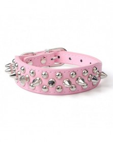 M size-Pink-Pet Collar...