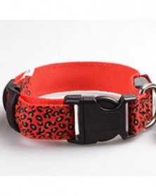 M size-red-LED Leopard Dog...