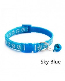 Sky Blue-Colorul Cat Collar...