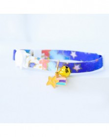 star-Cute Cat Collar Flower...