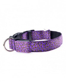 L size-Purple-LED Pet Dog...