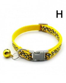 H-Leopard Cat Dog Collar...