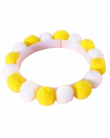 S size-Yellow-Pet Collar...