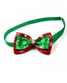 09-1PC Christmas Pet Bow...