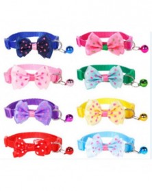 8pcs-Cat Collar Pet Bow...