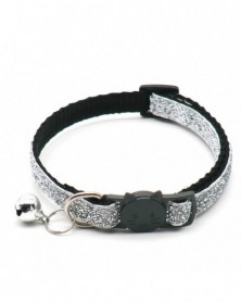 Silver-Pet Dog Collars...