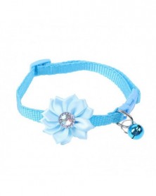 Sky blue-Pet Cat Collar...