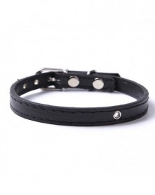 M size-Black-PU Leather...