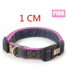 PINK 1cm-S M L Pet Collar...