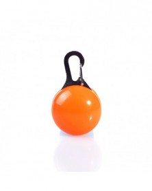 Orange-1PC LED Pet Dog...