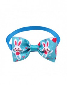 A7-Easter Dog Bow Tie Eggs...