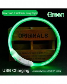 S size-XQ-Green-LED Pet Dog...