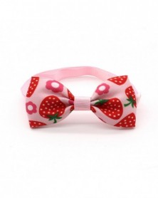 Pink-40%HOT Pet Collar Bow...