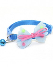 Sky blue-Lovely Pet Bowknot...