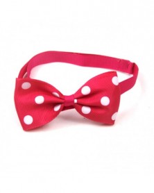 H06-Cute Polka Dot Bow Tie...