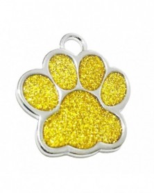 Yellow-Zinc Alloy Dog...