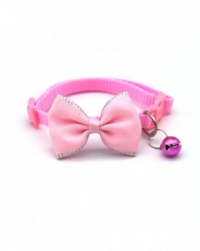 Pink-2022 New Pet Bow Bell...