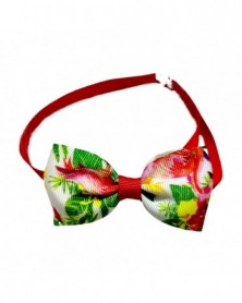 9-Printed Soft Pet Bow...