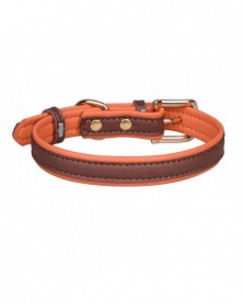 S size-Brown-Pet Collar...