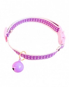 Purple-Pretty Kitten Collar...