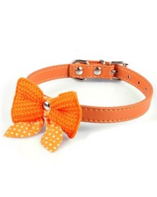 XS size-orange-PU Leather...