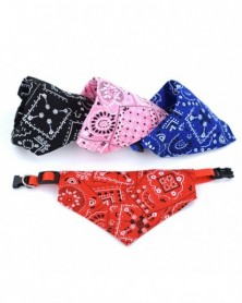 Red-M-1pcs Dog Neck Scarf...