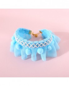 M size-Blue-Dog Cat Collar...