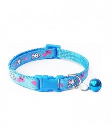 1 Blue-Colored Cat Collar...