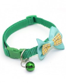 lattice green-Cat Cute Bow...