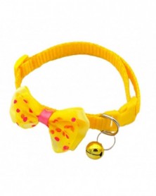 Yellow-Lovely Pet Bow...