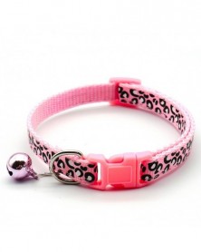 Pink-New Cute Bell Collar...