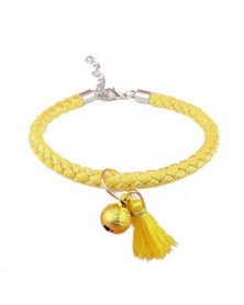 Yellow-Pet Necklace...