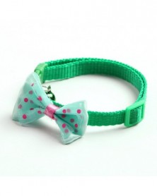 5-Cat Collar Pet Bow Collar...