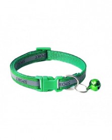 Green-1pcs Reflective Dog...