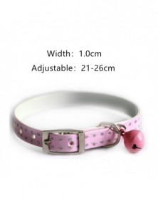 Pink-Cat Collars with Bell...