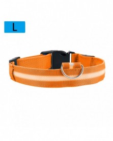 S size-Orange-1pc Nylon LED...