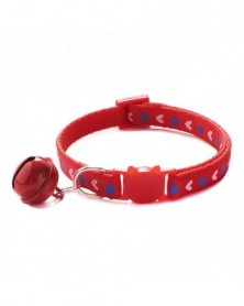 Red-Pet Collar Nylon Dog...