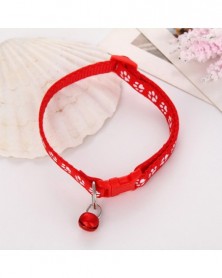 Red-1PC Cat Collar With...