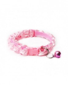 Pink-Pet Dog Lace Collar...