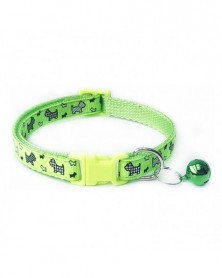 A green-Dog Collar Bell...