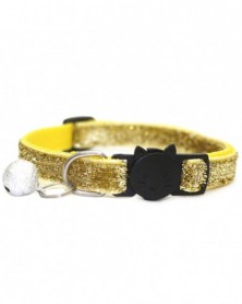 Yellow-Bling Cat Collar...