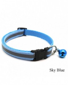 Sky blue-Adjustable Cat Dog...