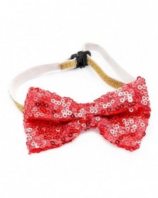 Red-Pet Neck Bow Delicate...