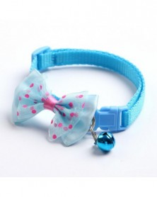 4-Cat Collar Pet Bow Collar...