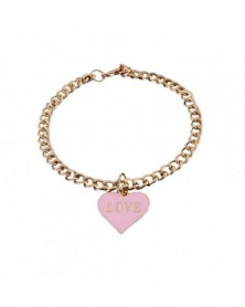 S size-Pink-Dog Chain...