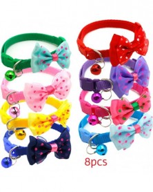 Random color-Pet Bow Collar...