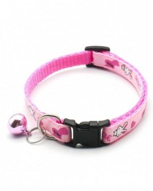 Pink-1Pc Cats Puppy Collar...