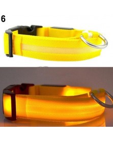 S size-Yellow-Nylon LED...