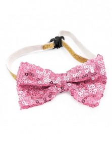 Pink-Fashion Sequin Pet Dog...