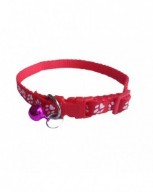 red-Cute Bell Collar For...